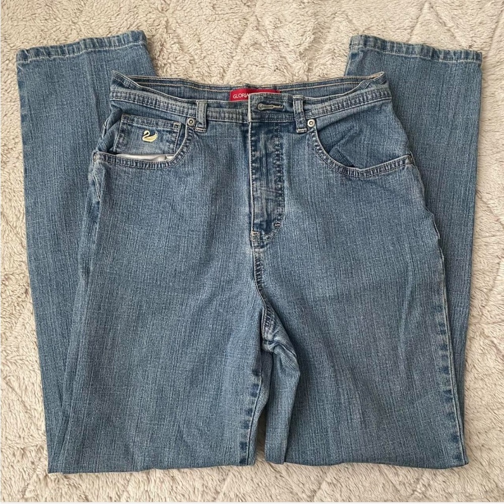 Gloria Vanderbilt Relaxed Fit Blue Jeans